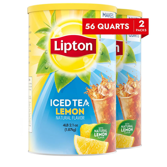 Lipton_Lemon_Sweetened_Iced_Tea_Mix,_Makes_28_Quarts_(Pack_of_2)