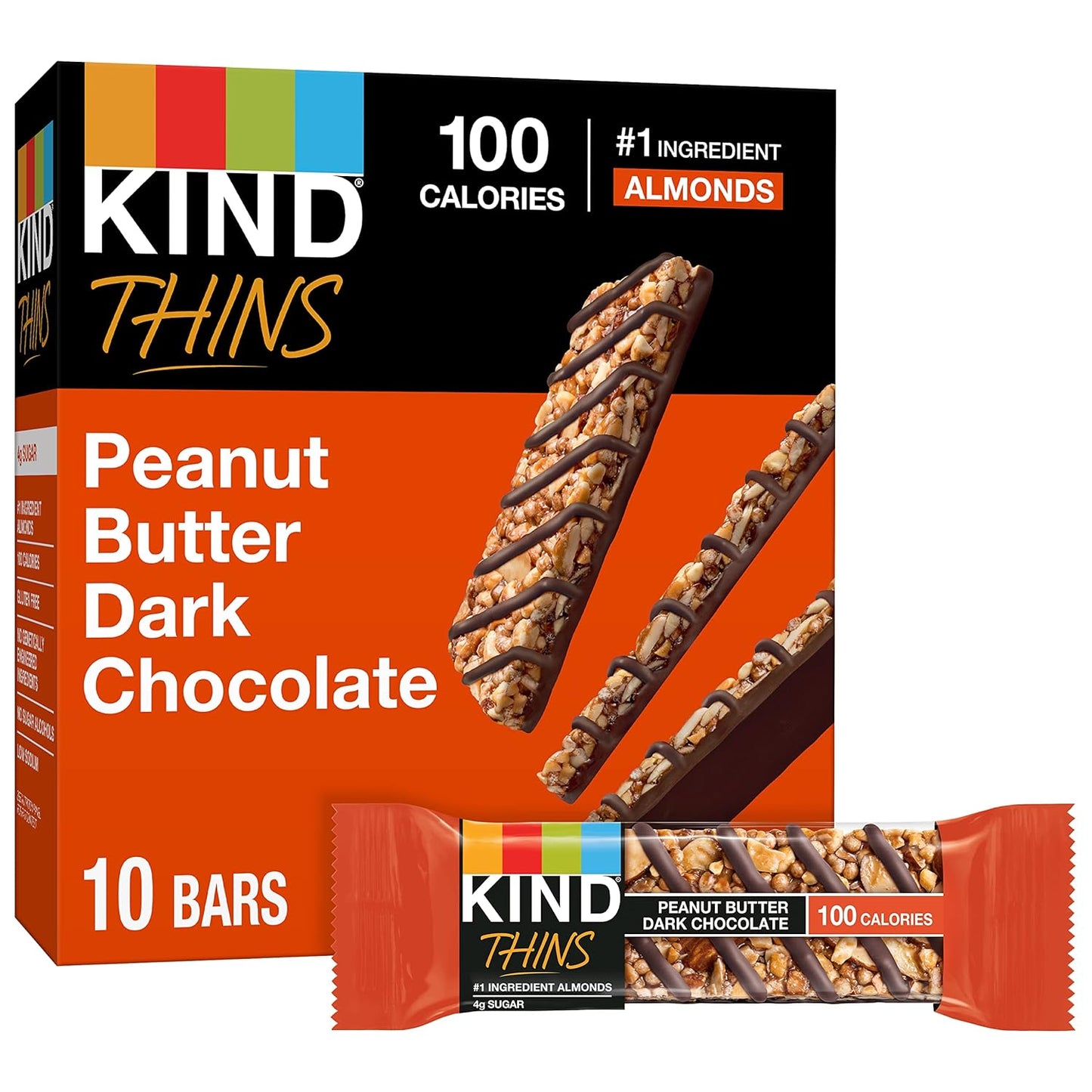 KIND_THINS_Peanut_Butter_Dark_Chocolate_Bars,_Gluten_Free,_100_Calories,_0.74_oz_bars,_10_count