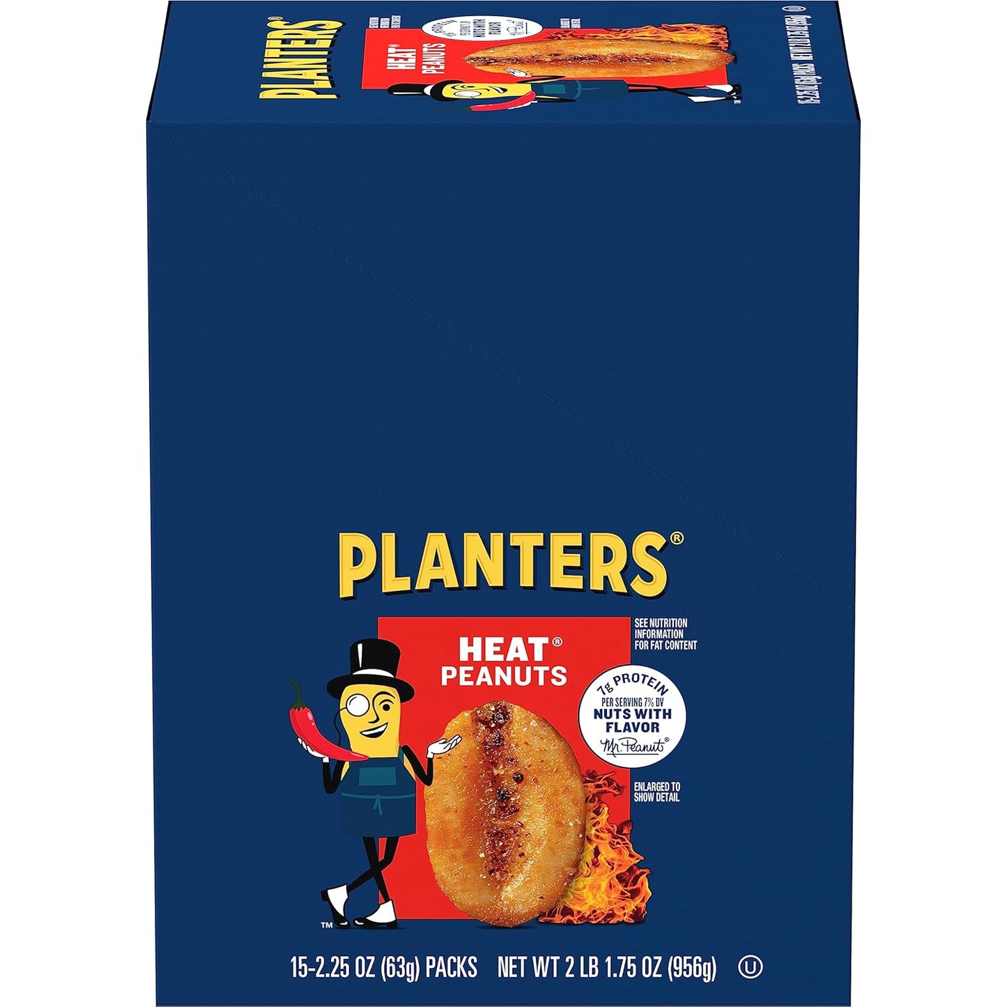 PLANTERS_Heat_Peanuts,_Spicy_Snacks,_Hot_Peanuts,_2.25_oz,_15-Pack,_Nuts_with_a_Hot_and_Spicy_Taste