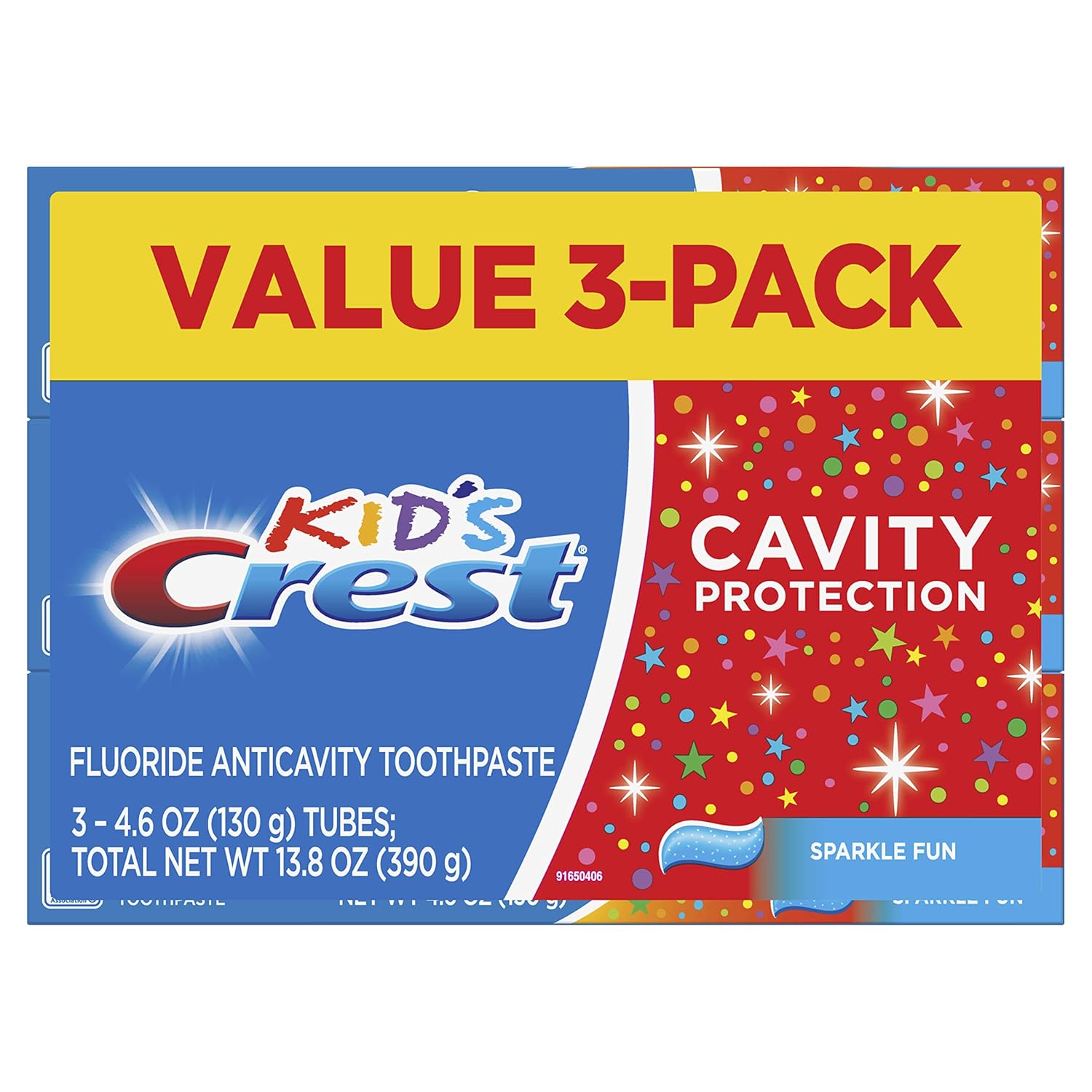 Crest_Kid's_Cavity_Protection_Toothpaste,_Crest_Kids_Toothpaste,_For_Children_And_Toddlers_2+,_Sparkle_Fun,_4.6_Oz_(Pack_of_3),_Toothpaste_For_Kids,_Packaging_may_vary