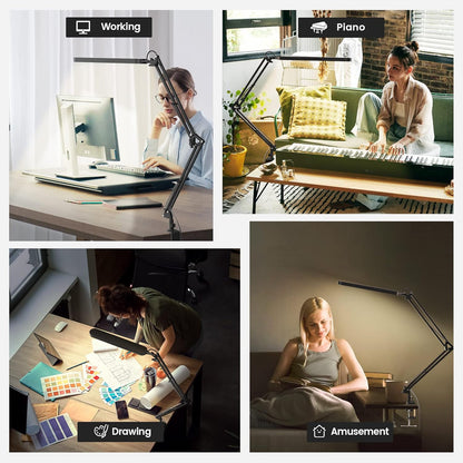 SKYLEO_Desk_Lamp_for_Home_Office,_Eye_Comfortable_LED_Desk_Light_for_Long_Hours,_Adjustable_Swing_Arm_with_Memory_Function,_Black