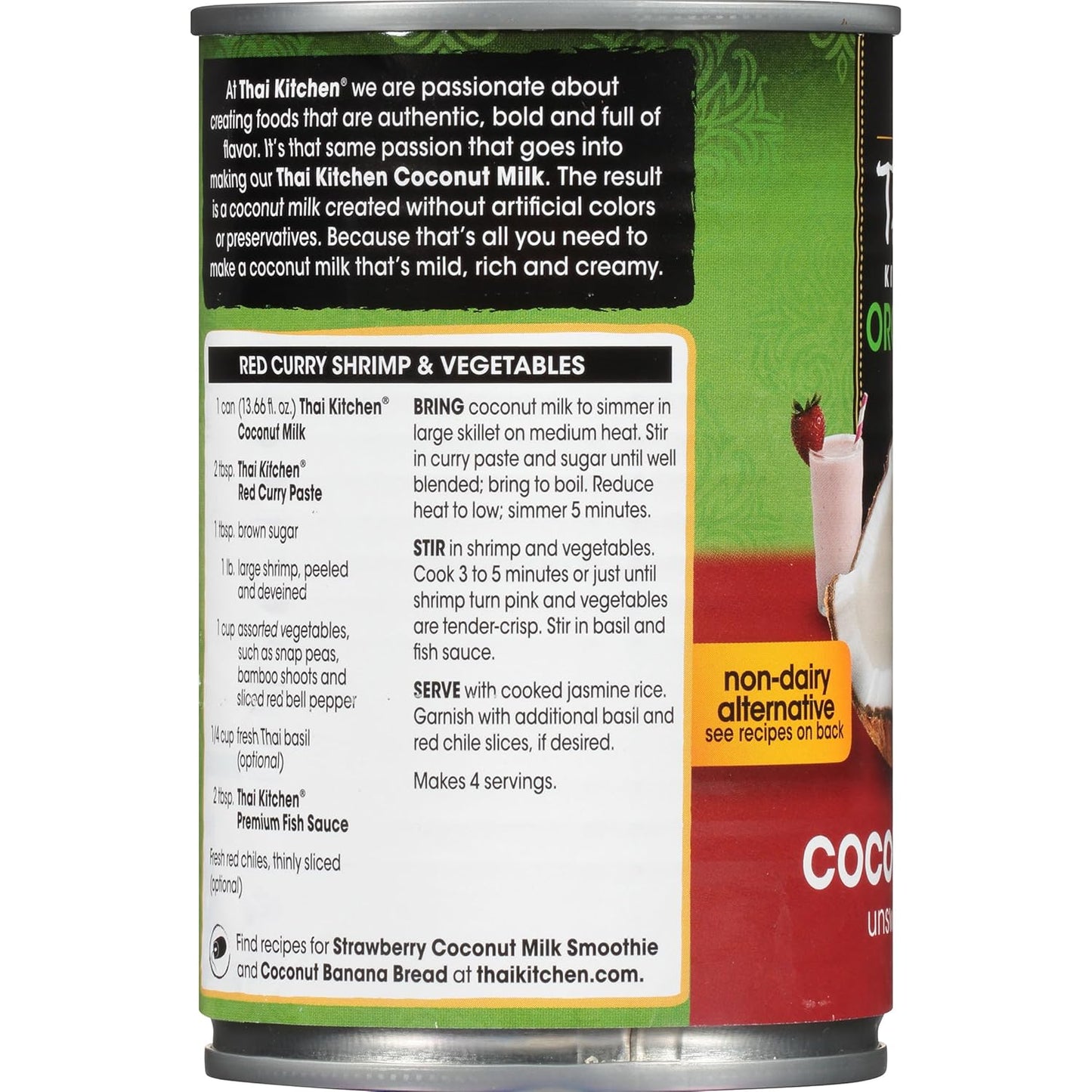 Thai_Kitchen_Organic_Unsweetened_Coconut_Milk,_13.66_fl_oz_(Pack_of_12)