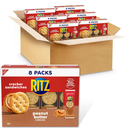 RITZ_Peanut_Butter_Sandwich_Crackers,_Lunch_Snacks,_48_Snack_Packs_(6_Boxes,_6_Crackers_Per_Pack)