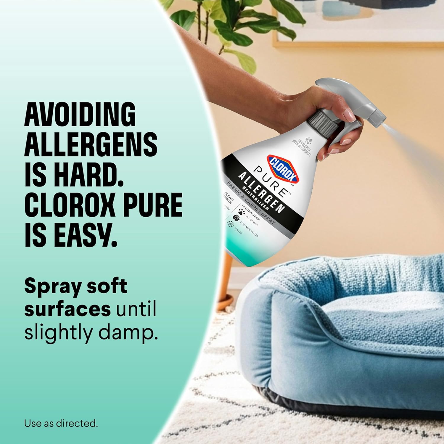 Clorox_PURE_Allergen_Neutralizer_Fabric_and_Carpet_Spray,_Clean_Breeze,_26_Fluid_Ounces