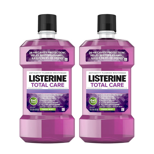 Listerine_Total_Care_Anticavity_Fluoride_Mouthwash,_6-in-1_Rinse_Helps_Kill_99%_of_Bad_Breath_Germs,_Prevents_Cavities,_Strengthens_Teeth,_Bad_Breath_Treatment_for_Adults,_Fresh_Mint,_Twin_Pack,_2x1_L