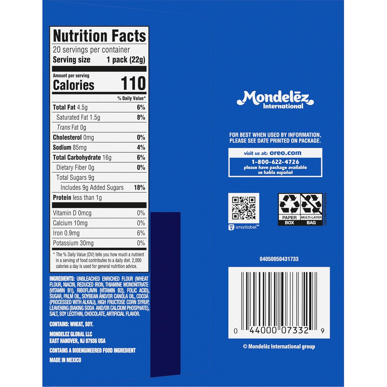 OREO_Chocolate_Sandwich_Cookies,_20_Snack_Packs_(2_Cookies_Per_Pack)