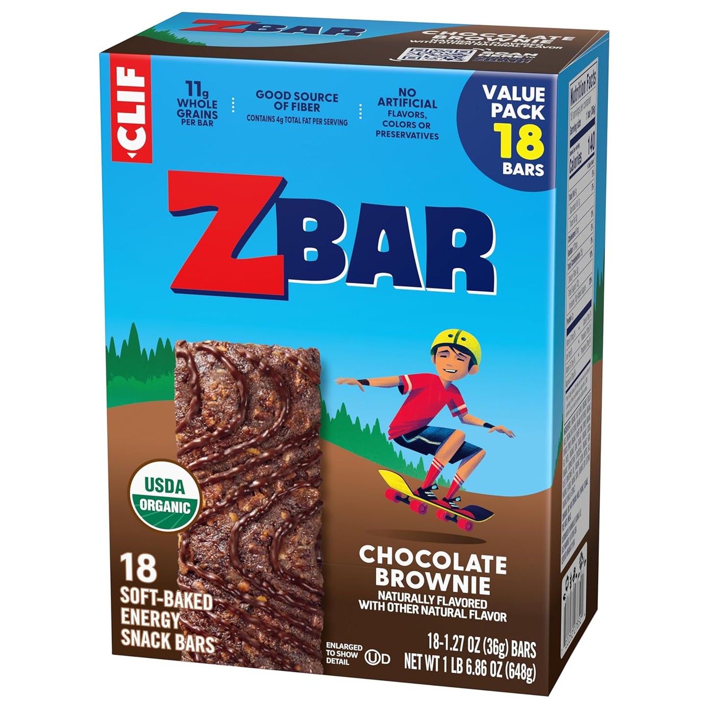 Zbar_-_Chocolate_Brownie_-_Soft-Baked_Energy_Snack_Bars_-_Non-GMO_-_11g_Whole_Grains_-_USDA_Organic_Granola_Bars_-_Snacks_for_Kids_(18_Pack)