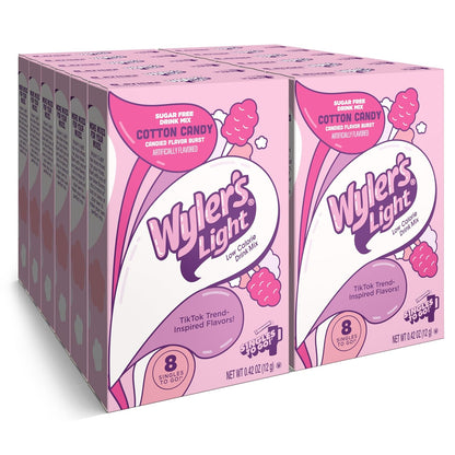Wyler's_Light_Singles_To_Go_Powder_Packets,_Water_Drink_Mix,_Watertok_Cotton_Candy,_96_Servings,_8_Count_x_Pack_of_12