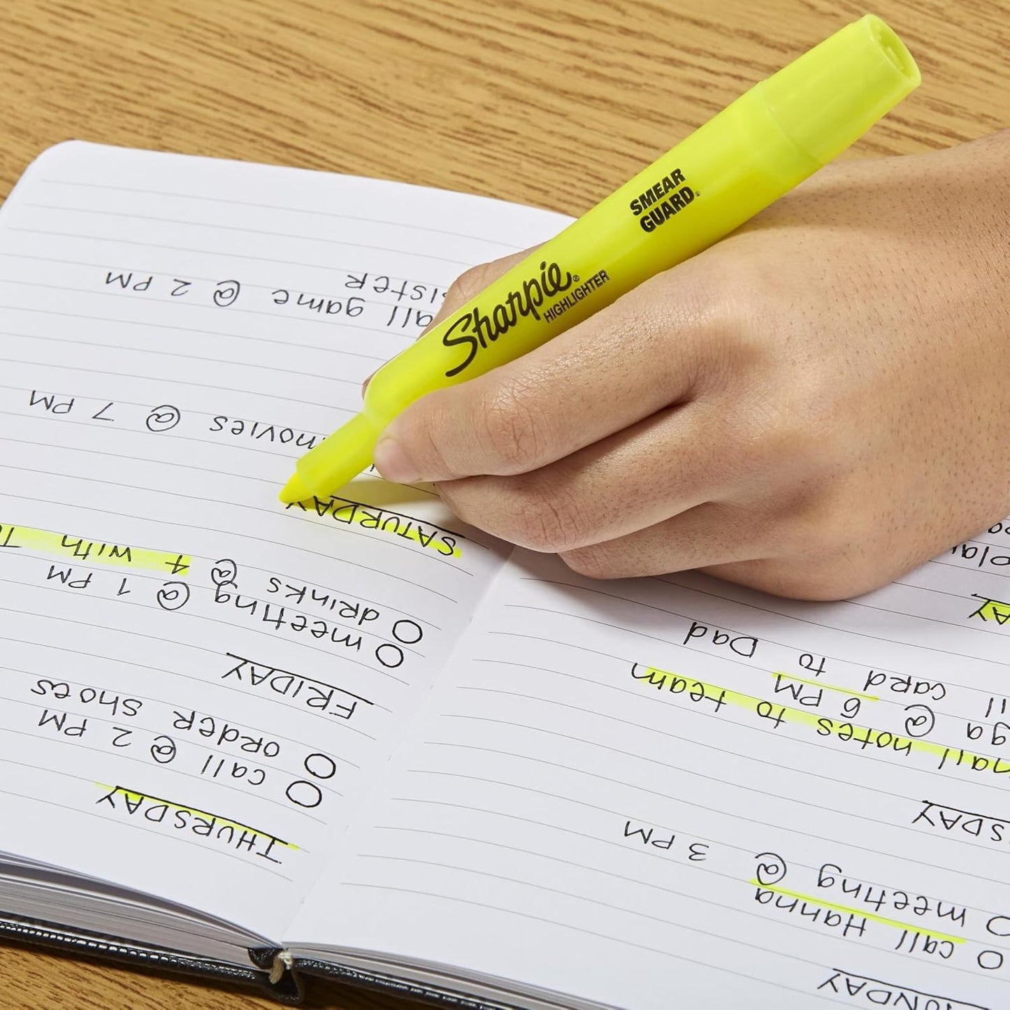 Sharpie_Accent_Tank-Style_Highlighters,_Assorted_Colors,_4_Count_-_Back_to_School,_Desk_Supplies