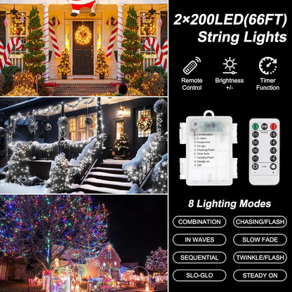 2Pack_Christmas_Lights_Outdoor_Battery_Operated_String_Lights_with_Remote,_Total_400LED_135Ft_with_Timer_8_Modes_Waterproof_Outdoor_Indoor_for_Christmas_Tree_Decor,_Warm_White