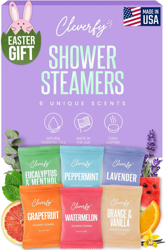 Cleverfy_Shower_Steamers_Aromatherapy_-_Easter_Basket_Stuffers_for_Teens_and_Adults_-_Easter_Gifts_for_Women_and_Men,_Girls_and_Boys_-_6_Tablets