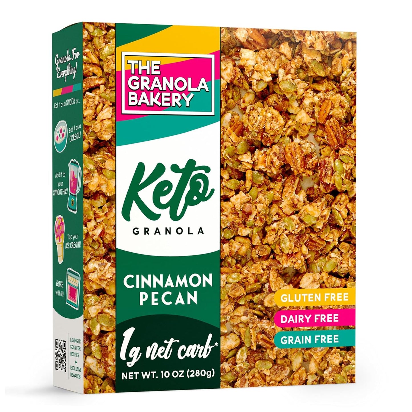 TGB_Cinnamon_Keto_Granola_|_1g_Net_Carb_Cereal_|_Gluten_Free_Low_Carb_Nut_Snack,_10_Ounces