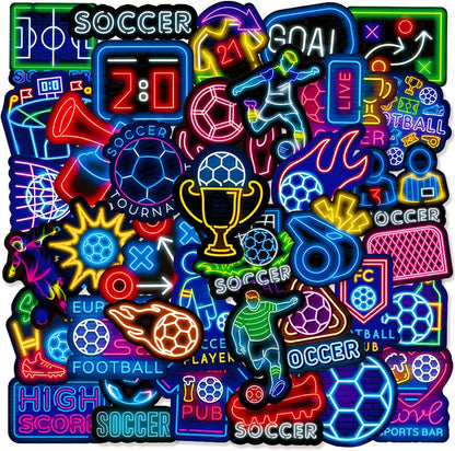 50pcs_Neon_Sports_Theme_Sticker,Waterproof_Vinyl_Stickers_-_Football_SoccerDecor_&_Party_Favors_Gifts_for_Laptop,_Water_Bottle,_Skateboard_Guitar_(Neon_Sticker-2)