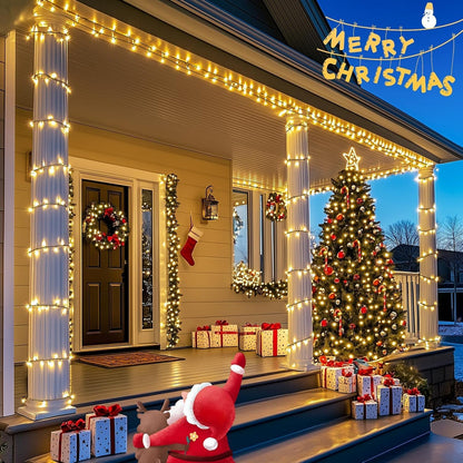 JMEXSUSS_66ft_200_LED_Christmas_Lights_Outdoor,_Warm_White_Christmas_Tree_Lights_Indoor_Plug_in,_8_Modes_Twinkle_String_Light_for_Outside_Bedroom_Wedding_Party_Classroom_Dorm_Ceiling_Home_Decorations