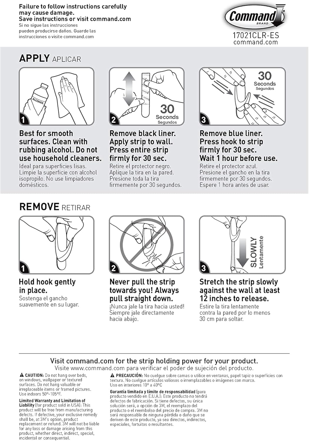 Command_Clear_Replacement_Strips,_Re-Hang_Indoor_Clear_Hooks,_9_strips_(17021CLR-ES)