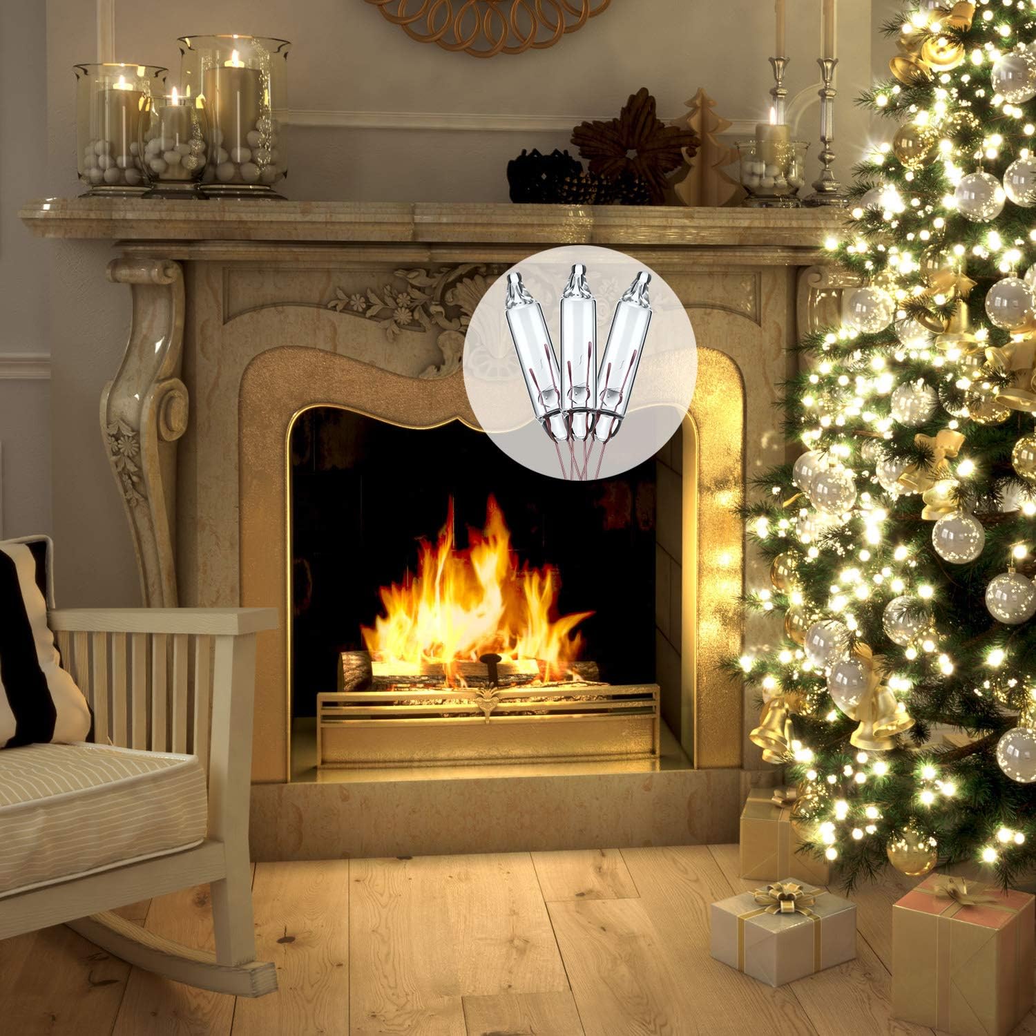 Mudder_100_Pcs_3.5_Volt_Mini_Christmas_Tree_Replacement_Bulbs_for_Incandescent_String_Lights_for_Holiday_Decoration_Pinched_Base,_0.43_Watt_125_mA_(Clear)