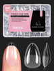1-1-Almond Extra Short 288pcs (Etch X Nail Tips)