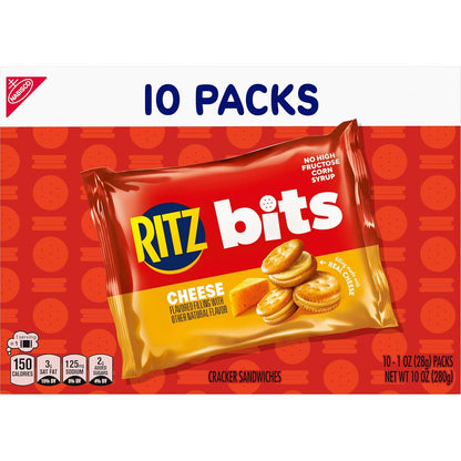 RITZ_Bits_Cheese_Sandwich_Crackers,_Bulk_Lunch_Snacks,_40_Snack_Packs_(4_Boxes)