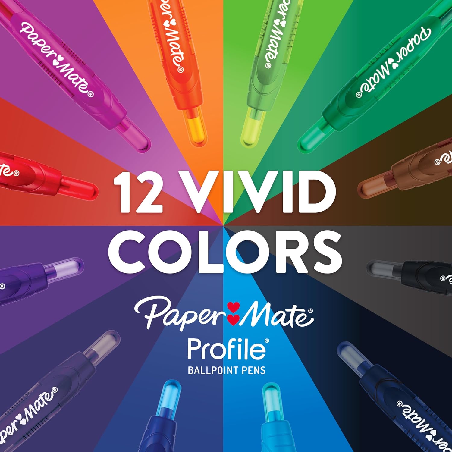 Paper_Mate_Profile_Retractable_Ballpoint_Pens,_Bold_Point_(1.4mm),_Blue,_12_Count