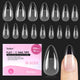 0-1-Medium Almond 320pcs (Flat-X Nail Tips)