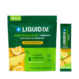 Liquid I.V.® Hydration Multiplier +Energy | Electrolyte Powder Drink | 1 Pack (14 Servings)