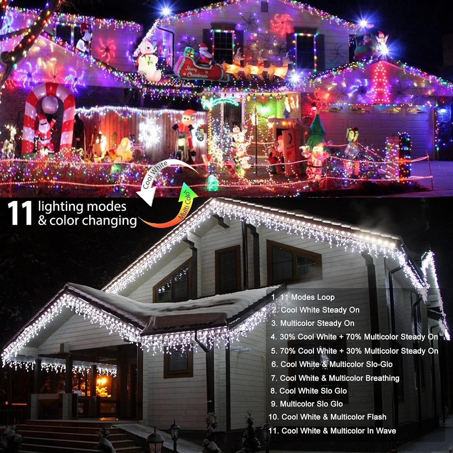 Brizled_Color_Changing_Icicle_Lights,_29ft_360_LED_Christmas_Icicle_Lights_with_Remote,_11_Modes_Cool_White_&_Multicolor_Xmas_Lights_for_Xmas_Wedding_Home