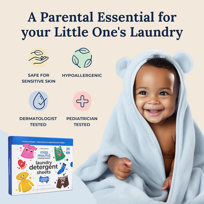 Miss_Mouth's_Messy_Eater_Laundry_Detergent_Sheets_-_60_Loads_Travel_Friendly_Detergent_Sheets_-_Hypoallergenic,_Sensitive_Skin_Safe,_Pediatrician_and_Dermatologist_Tested,_Fragrance_Free