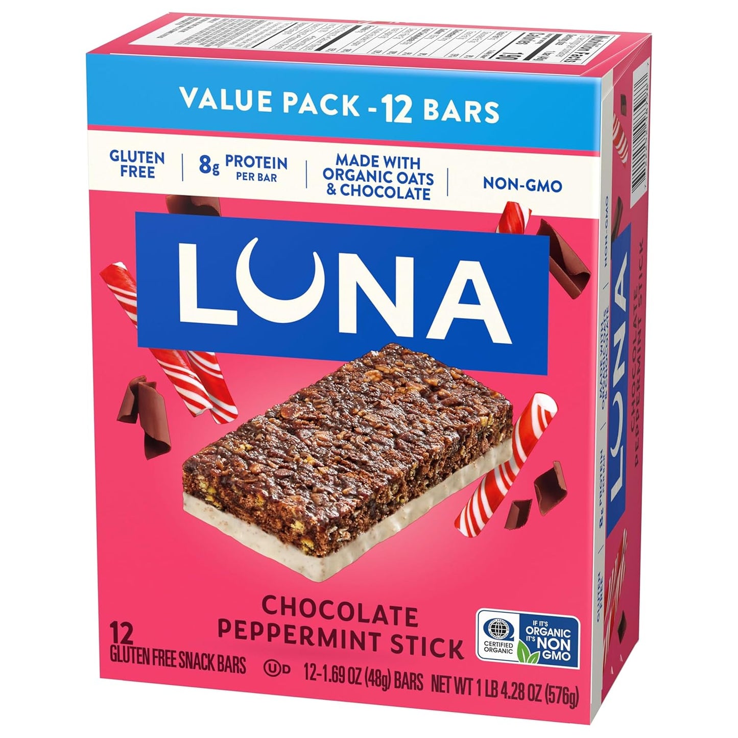 LUNA_Bar_-_Chocolate_Peppermint_Stick_Flavor_-_Gluten_Free_Snack_Bars_-_Non-GMO_-_Protein_Bars_-_Made_with_Organic_Oats_-_Value_Pack_(12_Pack)