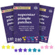 3 Pack Mixed Superstar Patches