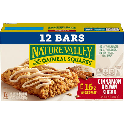 Nature_Valley_Soft_Baked_Oatmeal_Squares,_Cinnamon_Brown_Sugar,_12_Bars,_14.88_oz