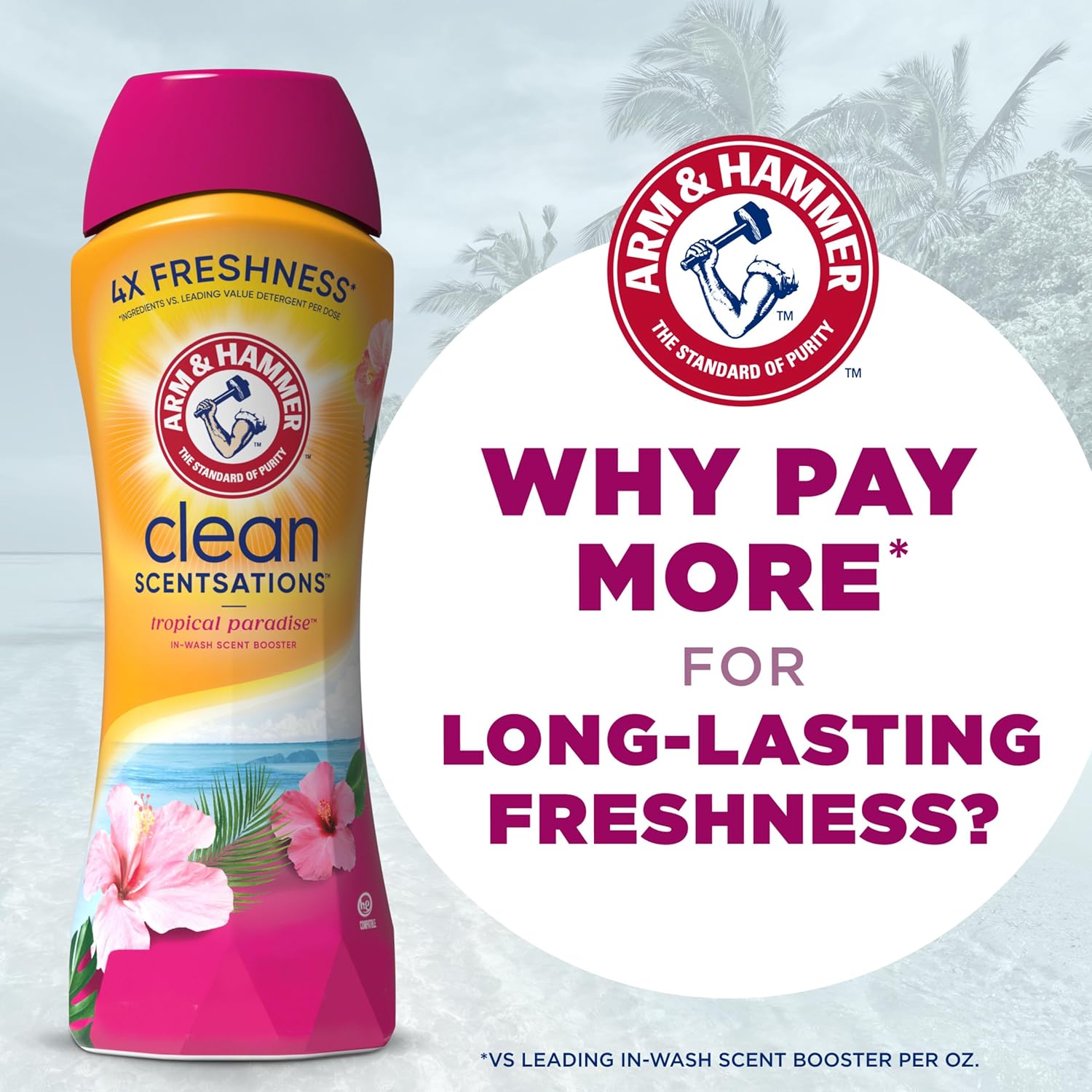 ARM_&_HAMMER_Clean_Scentsations_In-Wash_Scent_Booster,_Laundry_Scent_Booster_Tropical_Paradise_scent,_45_Oz