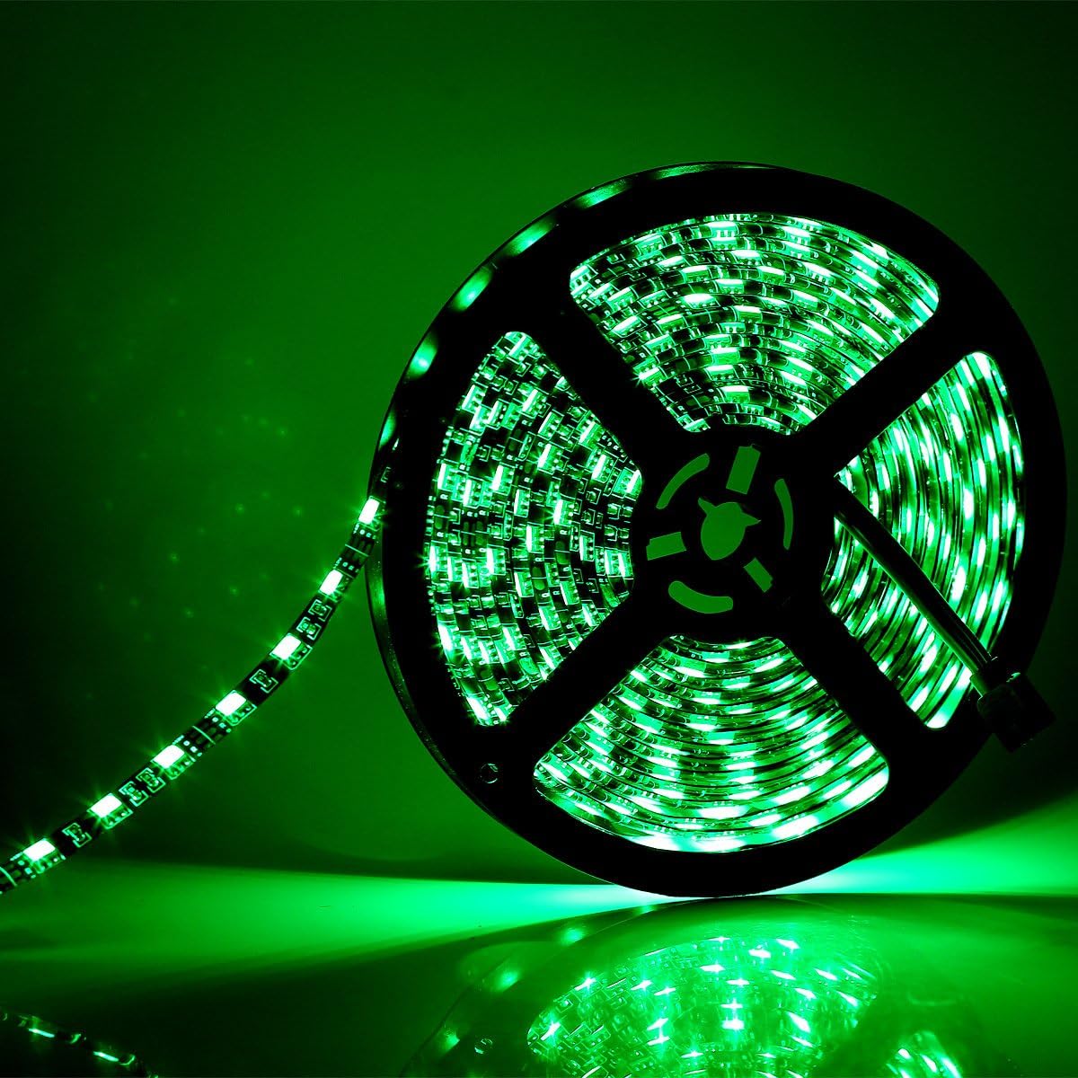 SUPERNIGHT_LED_Strip_Lights,_16.4FT_5M_SMD_5050_Waterproof_300LEDs_RGB_Color_Changing_Flexible_LED_Light_Strip_for_Bedroom,_TV_Back_Lighting,_Christmas,_Valentine's_Day_(Black_PCB)