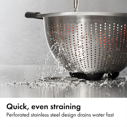 OXO_Good_Grips_Stainless_Steel_Colander,_5_qt._Capacity,_Strainer_with_Non-Slip_Handles,_Kitchen_Colander_for_Pasta_and_Vegetables,_Nesting_Stainless_Steel_Strainer_and_Sieve