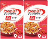 Premier Protein Mixed Berry Almond Breakfast Cereal, High-Protein Crunch with Real Fruit and Nuts