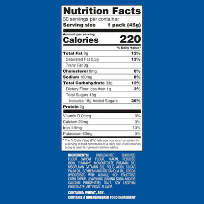 OREO_Chocolate_Sandwich_Cookies,_30_Snack_Packs_(4_Cookies_Per_Pack)