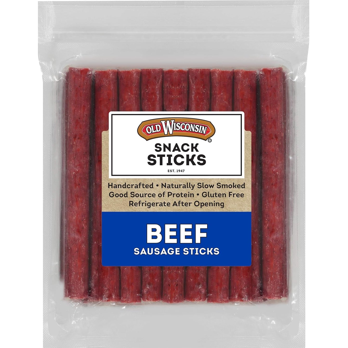 Old_Wisconsin_Beef_Sausage_Snack_Sticks,_Naturally_Smoked,_Ready_to_Eat,_High_Protein,_Low_Carb,_Keto,_Gluten_Free,_26_Ounce_Resealable_Package