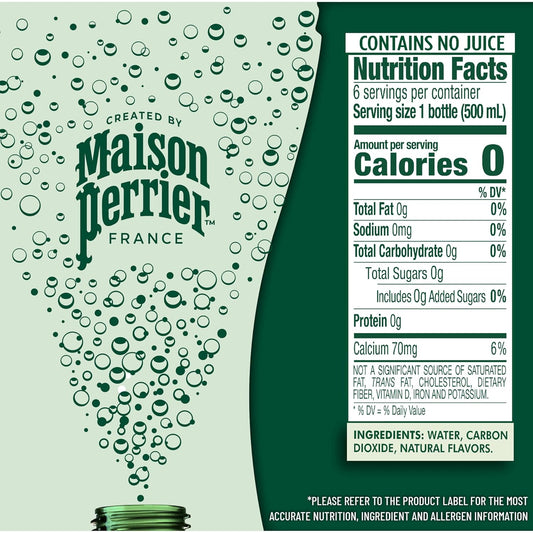 Maison_Perrier_Lime_Flavored_Sparkling_Water,_16.9_FL_OZ_Plastic_Water_Bottle_(6_Count)