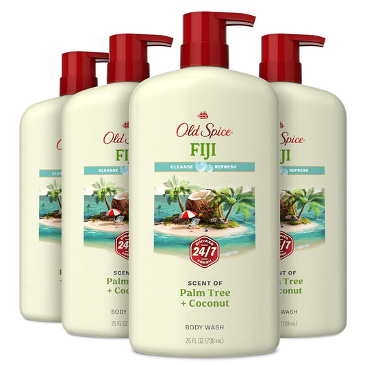 Old_Spice_Body_Wash_for_Men,_24/7_Shower_Fresh_with_Lasting_Scent,_Cleanse_&_Refresh,_Gentle_on_Skin,_Vitamin_B3,_Fiji_with_Palm_Tree_+_Coconut_Scent,_25_oz_(Pack_of_4)