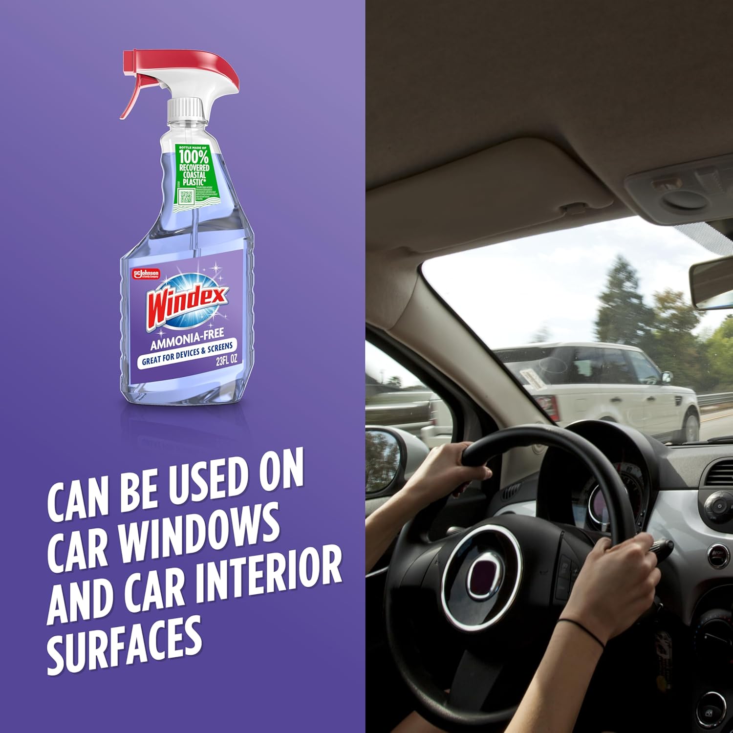 Windex_Glass_and_Window_Cleaner_Spray_Bottle,_Ammonia_Free,_Packaging_Designed_to_Prevent_Leakage_and_Breaking,_Surface_Cleaning_Spray,_Crystal_Rain_Scent,_23_Fl_Oz