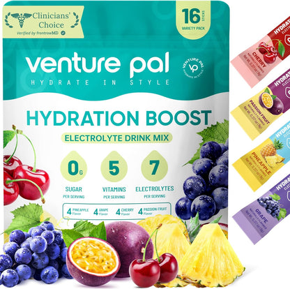 Venture_Pal_Sugar_Free_Electrolyte_Powder_Packets_-_Liquid_Daily_IV_Drink_Mix_for_Rapid_Hydration_&_Party_Recovery_|_5_Vitamins_&_7_Electrolytes|_Keto_Friendly_|_Non-GMO_|_Certified_Vegan_|_16_Sticks