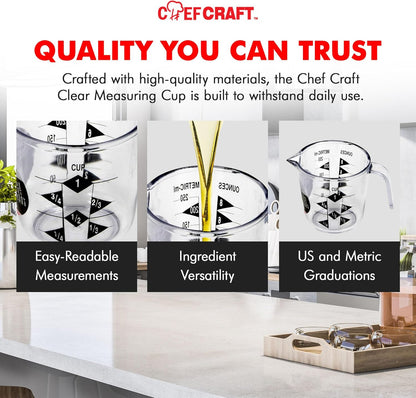 Chef_Craft_Select_Plastic_Measuring_Cup,_1_Cup_Capacity,_Clear
