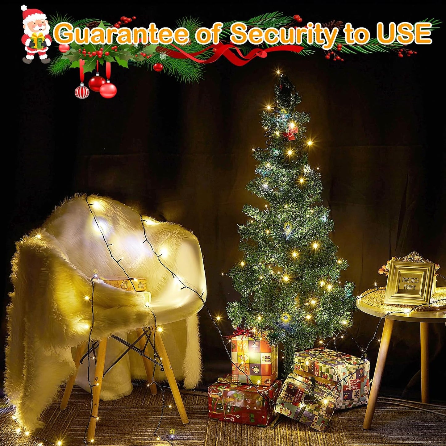 Decute_300LED_Christmas_String_Lights_Outdoor_Waterproof_105FT_UL_Certified_with_End-to-End_Plug_8_Modes,_Warm_White_Indoor_Starry_Fairy_Lights_for_Christmas_Tree_Patio_Garden_Wedding_Party_Decor