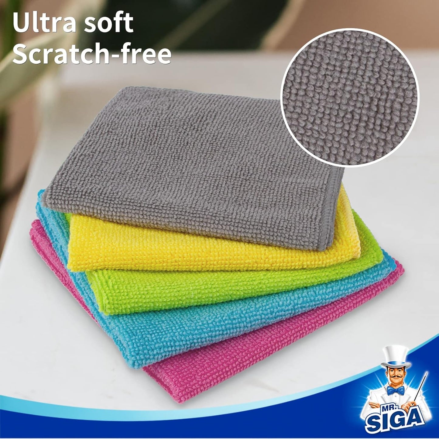 MR.SIGA_Microfiber_Cleaning_Cloth,_All-Purpose_Cleaning_Towels,_Pack_of_50,_Size_11.8_x_11.8_in