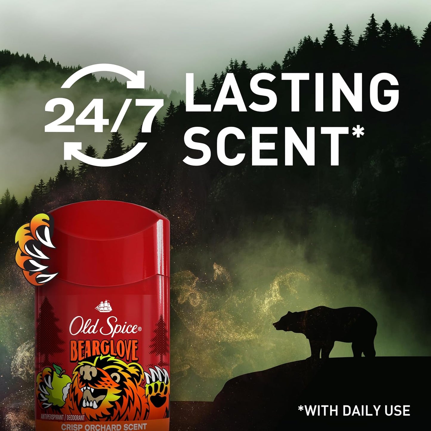 Old_Spice_Aluminum_Free_Deodorant_for_Men,_24/7_Odor_Protection,_24/7_Freshness_&_Lasting_Scent,_Goes_on_Clear,_Bearglove_with_Crisp_Orchard_Scent,_2.6_oz