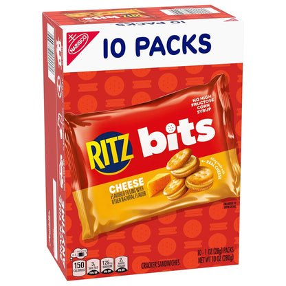 RITZ_Bits_Cheese_Sandwich_Crackers,_Bulk_Lunch_Snacks,_40_Snack_Packs_(4_Boxes)