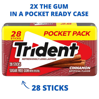 Trident_Cinnamon_Sugar_Free_Chewing_Gum,_6_Pocket_Packs_of_28_Pieces_(168_Total_Pieces)