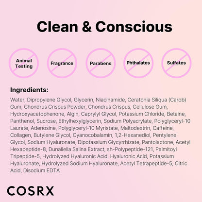 COSRX_Pink_Peptides_Collagen_Lifting_Glow_Hydrogel_Face_Masks_Skincare_3_EA,_Collagen_Face_Mask,_Travel_Essentials,_Overnight_Face_Mask,_Korean_SkinCare