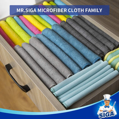 MR.SIGA_Microfiber_Cleaning_Cloth,_Pack_of_24,_Size:12.6"_x_12.6"