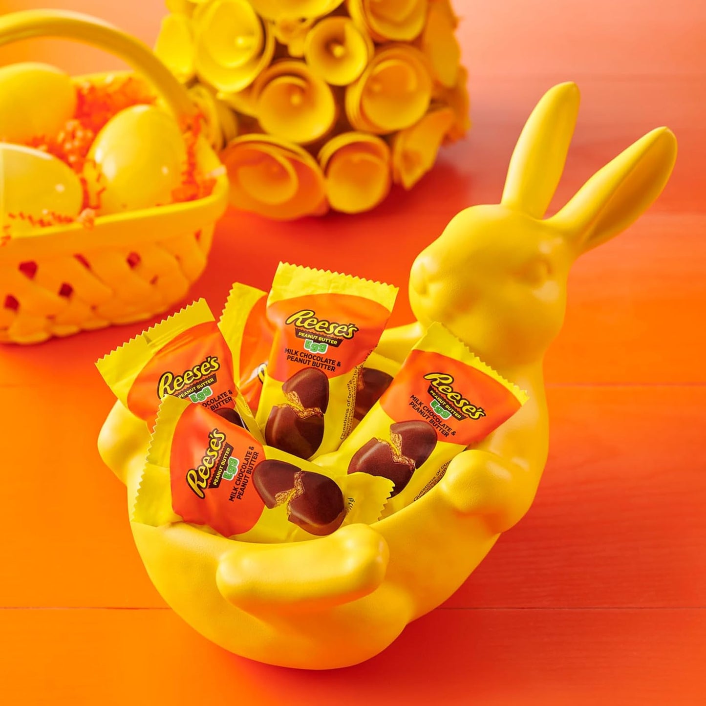 REESE'S_Milk_Chocolate_Snack_Size_Peanut_Butter_Eggs,_Easter_Basket_Easter_Candy_Bag,_15_oz