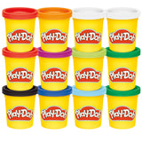 Play-Doh Colors Bulk 12-Pack of 4-Ounce Cans, Holiday Stocking Stuffers, Prizes & Party Favors, Kids Arts & Crafts, Preschool Toys, Ages 2+ (Amazon Exclusive), 1 Kg